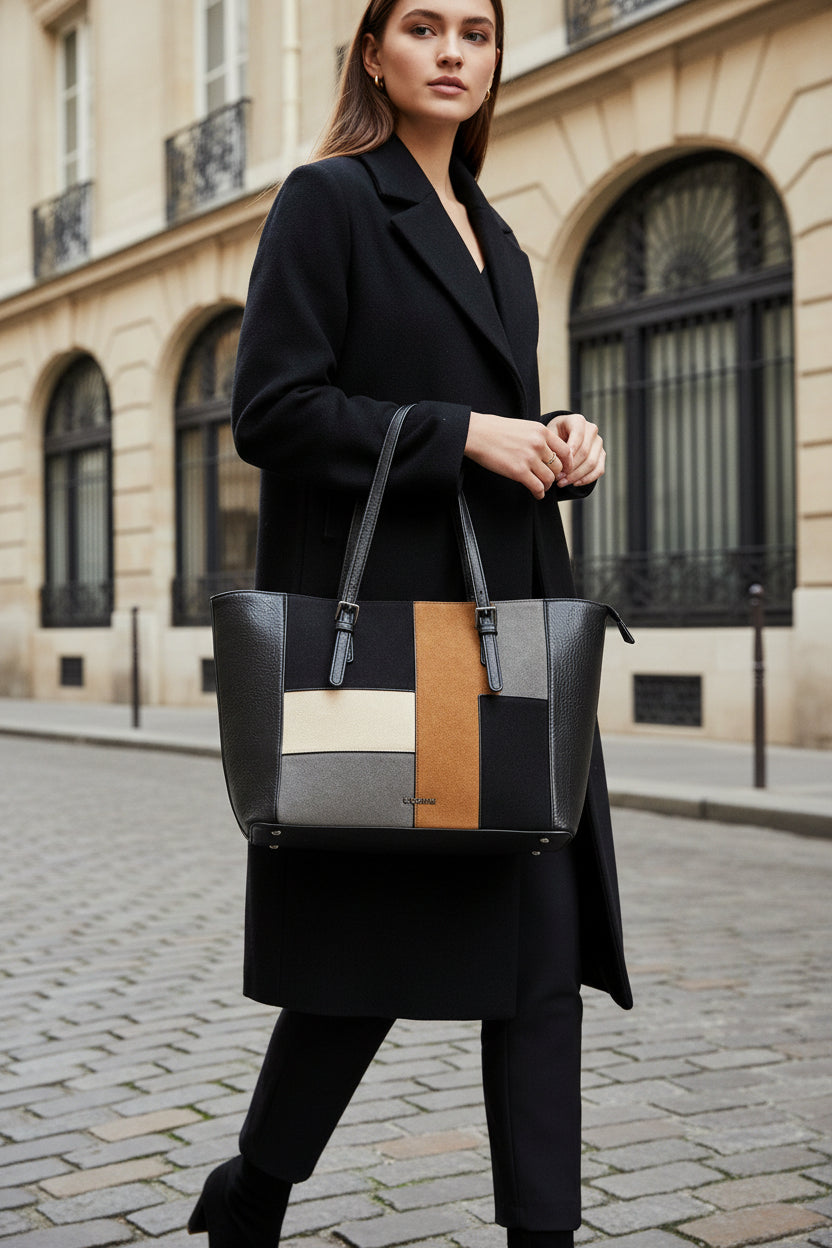 Etnische dameshandtas en schoudertas model AMARANTA