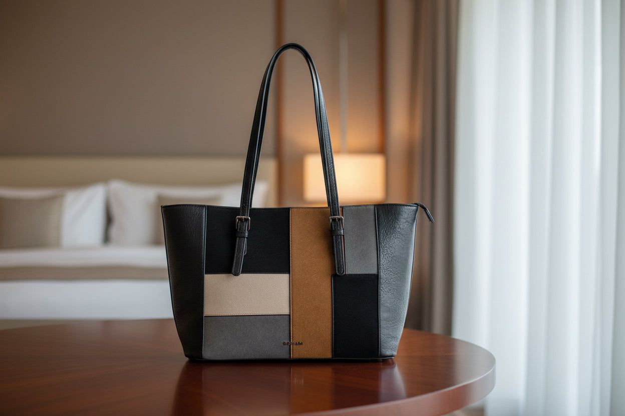 Etnische dameshandtas en schoudertas model AMARANTA