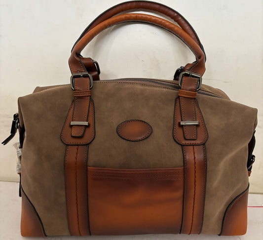 Borsa Bauletto Vintage Pacific - Marrone Caffè e Cognac