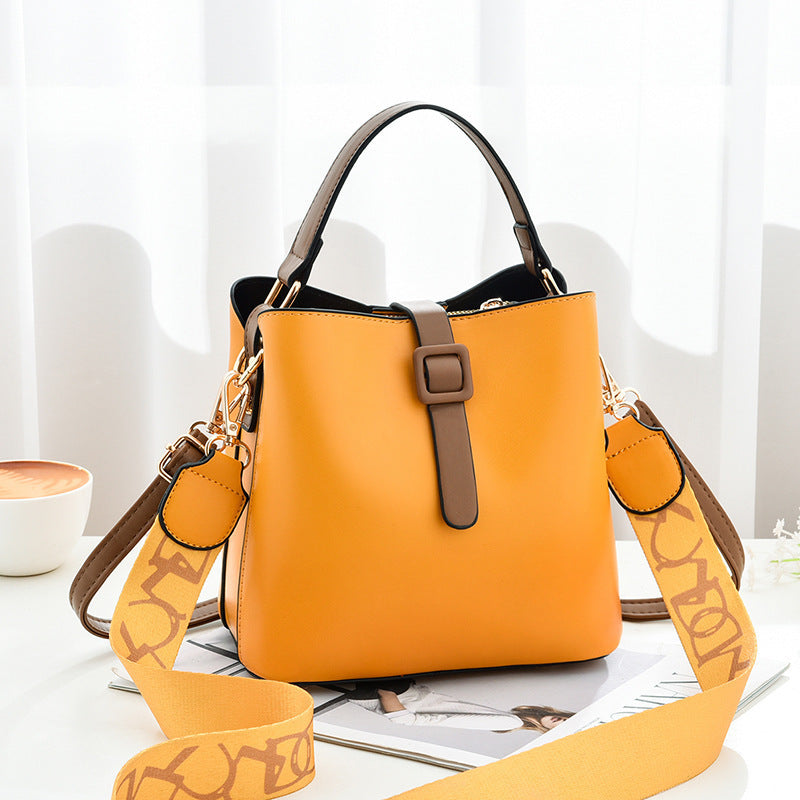 Borsa a secchiello alla moda in stile coreano