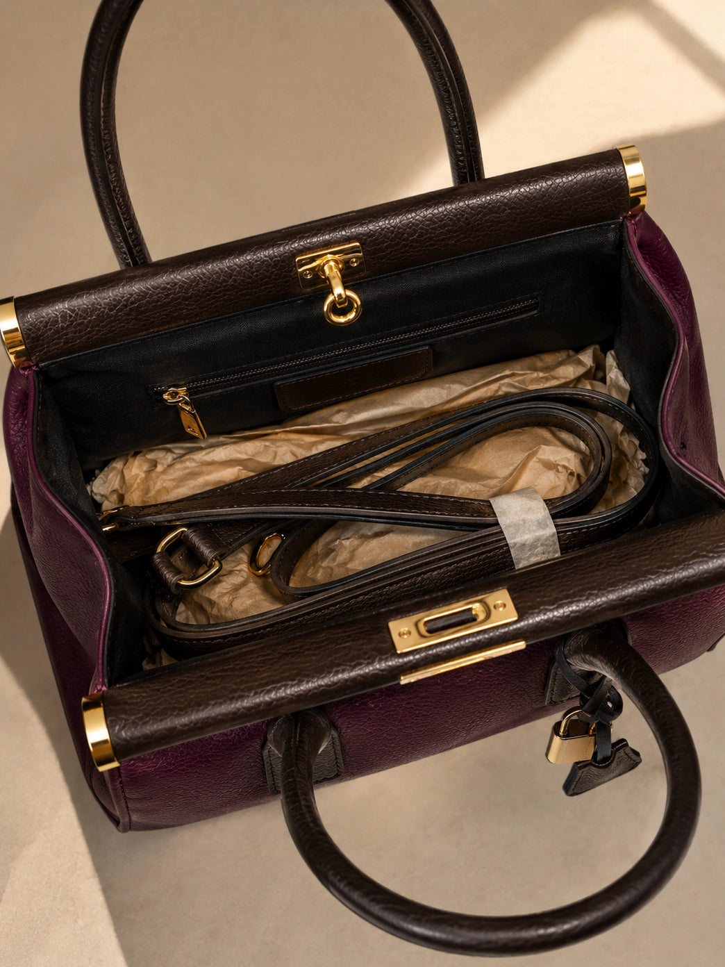 MAHENA Essenza – Borsa Scultorea in Pelle Artigianale Made in Italy