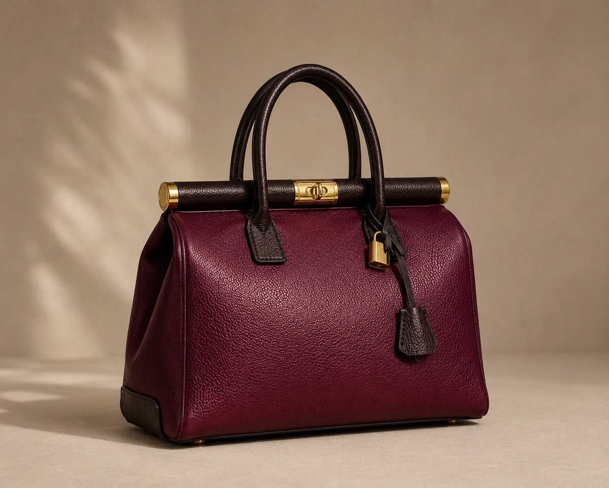 MAHENA Essenza – Borsa Scultorea in Pelle Artigianale Made in Italy