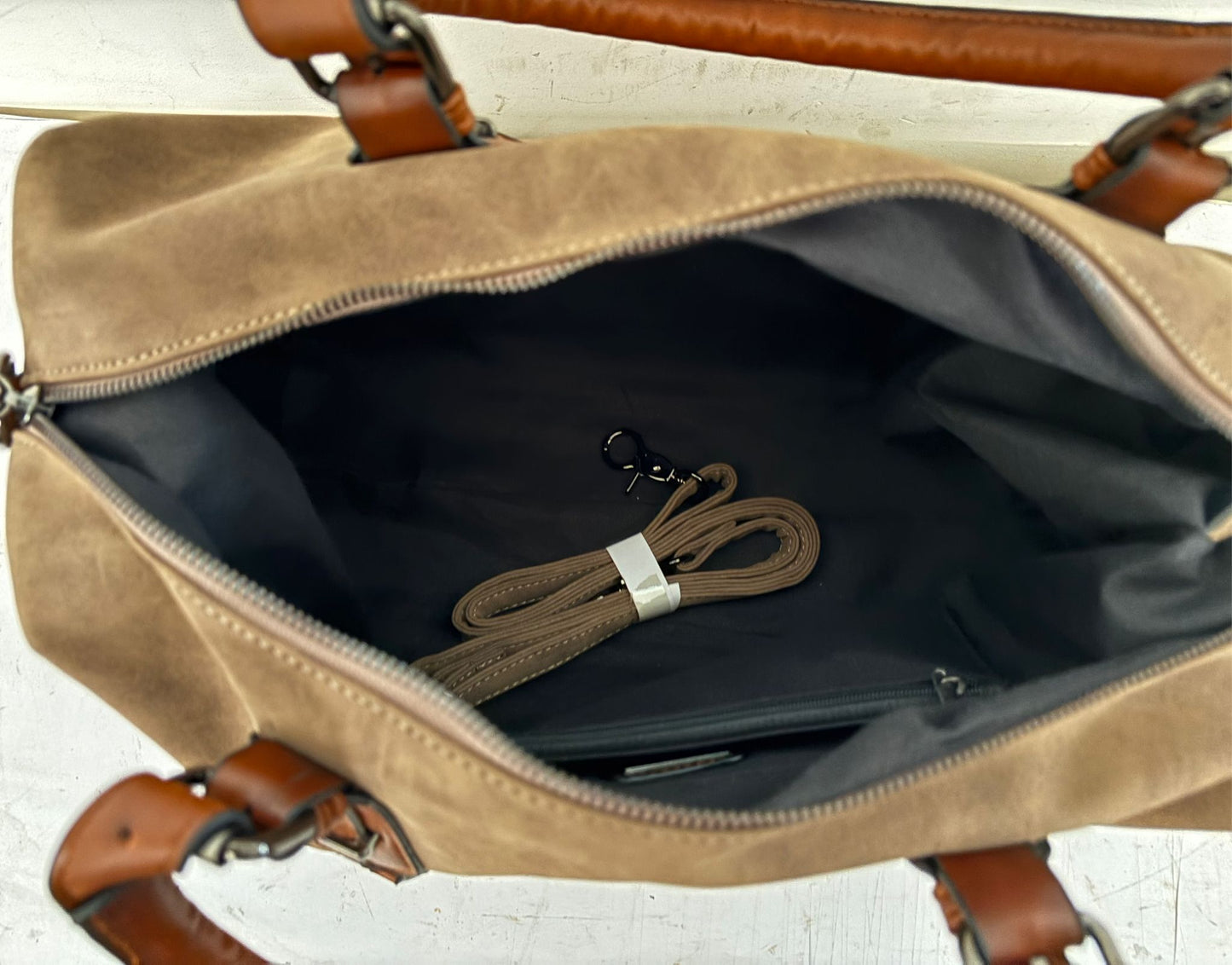 Sacoche Vintage Pacific - Marron Café et Cognac