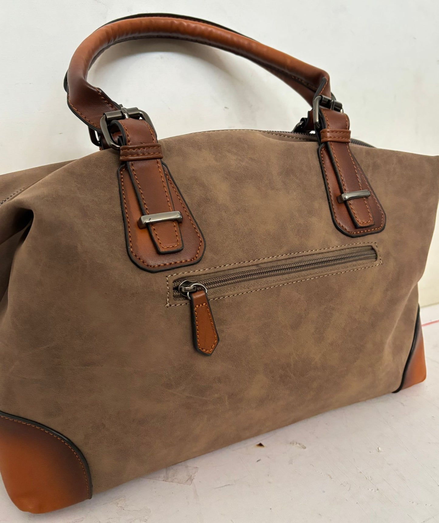 Sacoche Vintage Pacific - Marron Café et Cognac