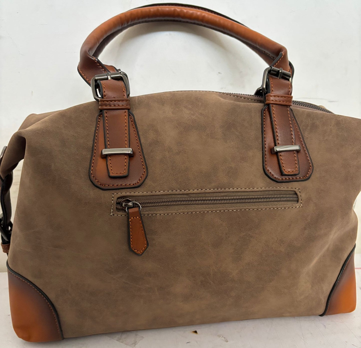 Sacoche Vintage Pacific - Marron Café et Cognac