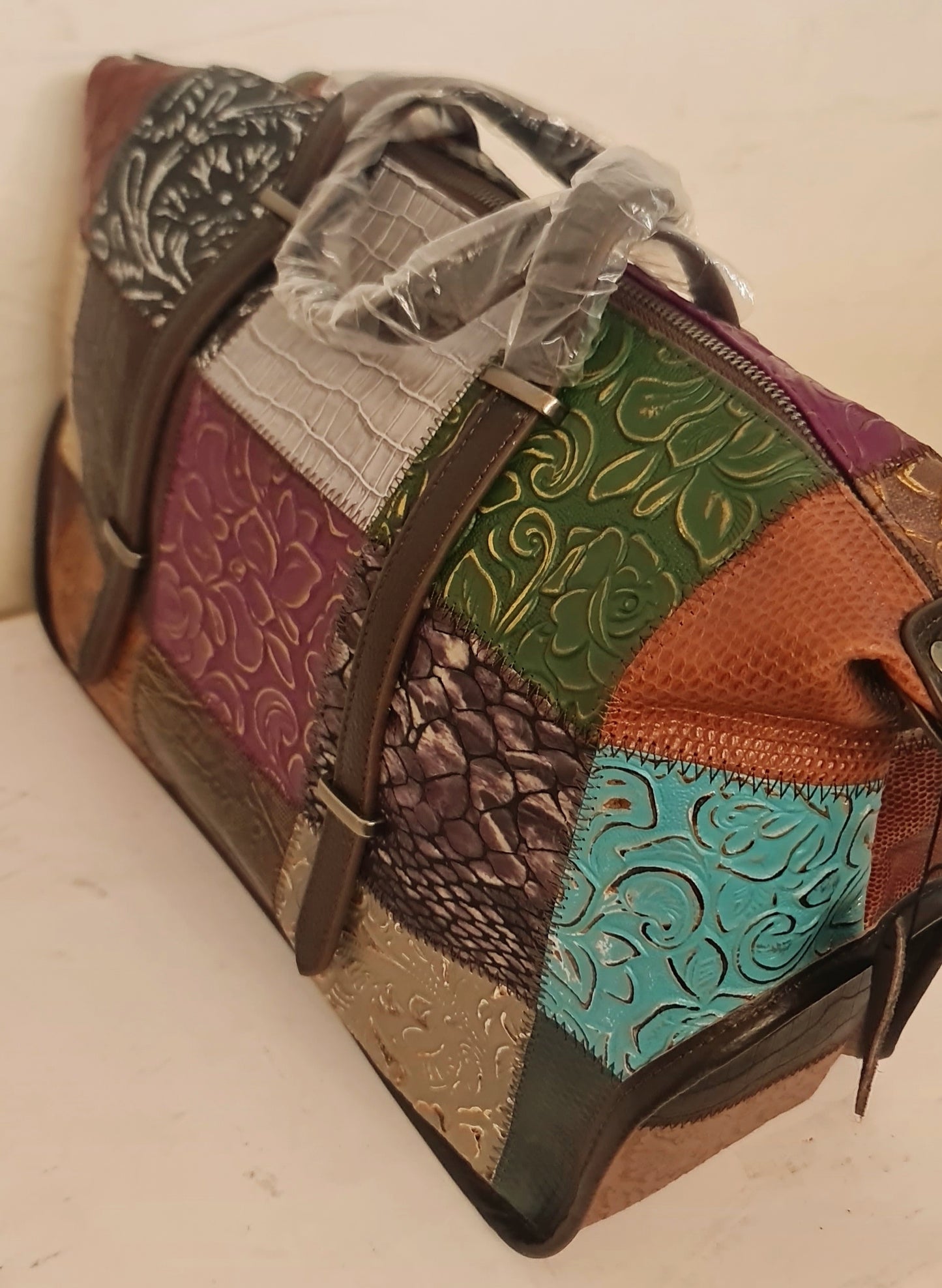 Gea model women's bag in cowhide leather