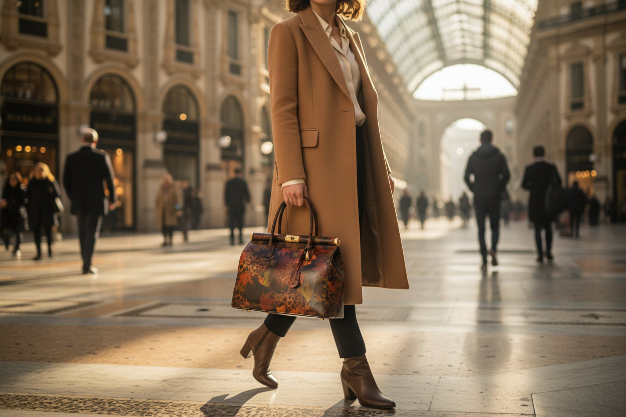 MAHENA "Incanto" - Italian Leather Handbag | EXCLUSIVE LIMITED EDITION