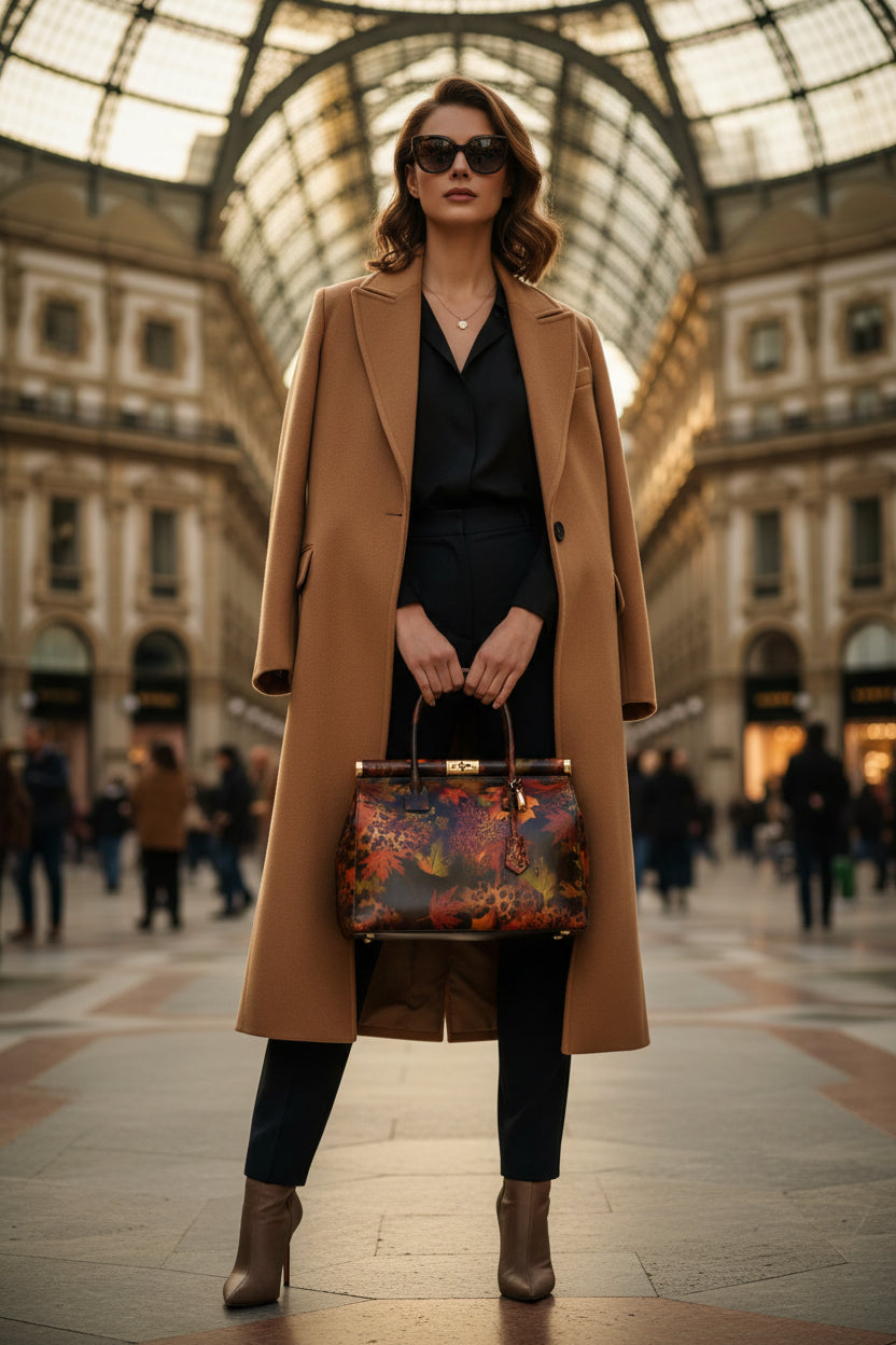 MAHENA "Incanto" - Italian Leather Handbag | EXCLUSIVE LIMITED EDITION