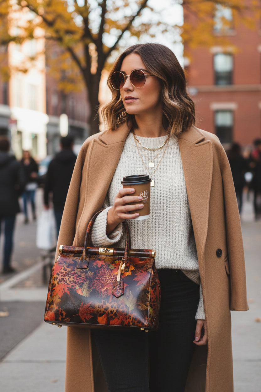 MAHENA "Incanto" - Italian Leather Handbag | EXCLUSIVE LIMITED EDITION