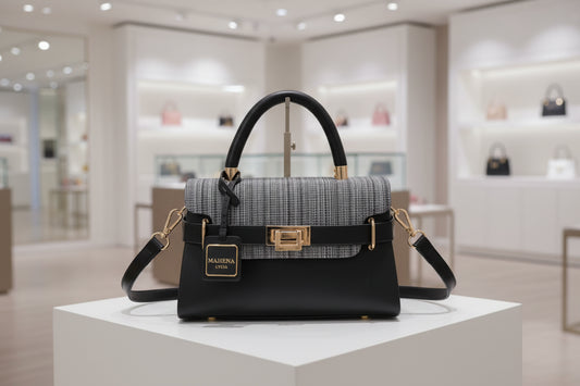 Borsa  intrecciata modello Lysia piccole dimensioni