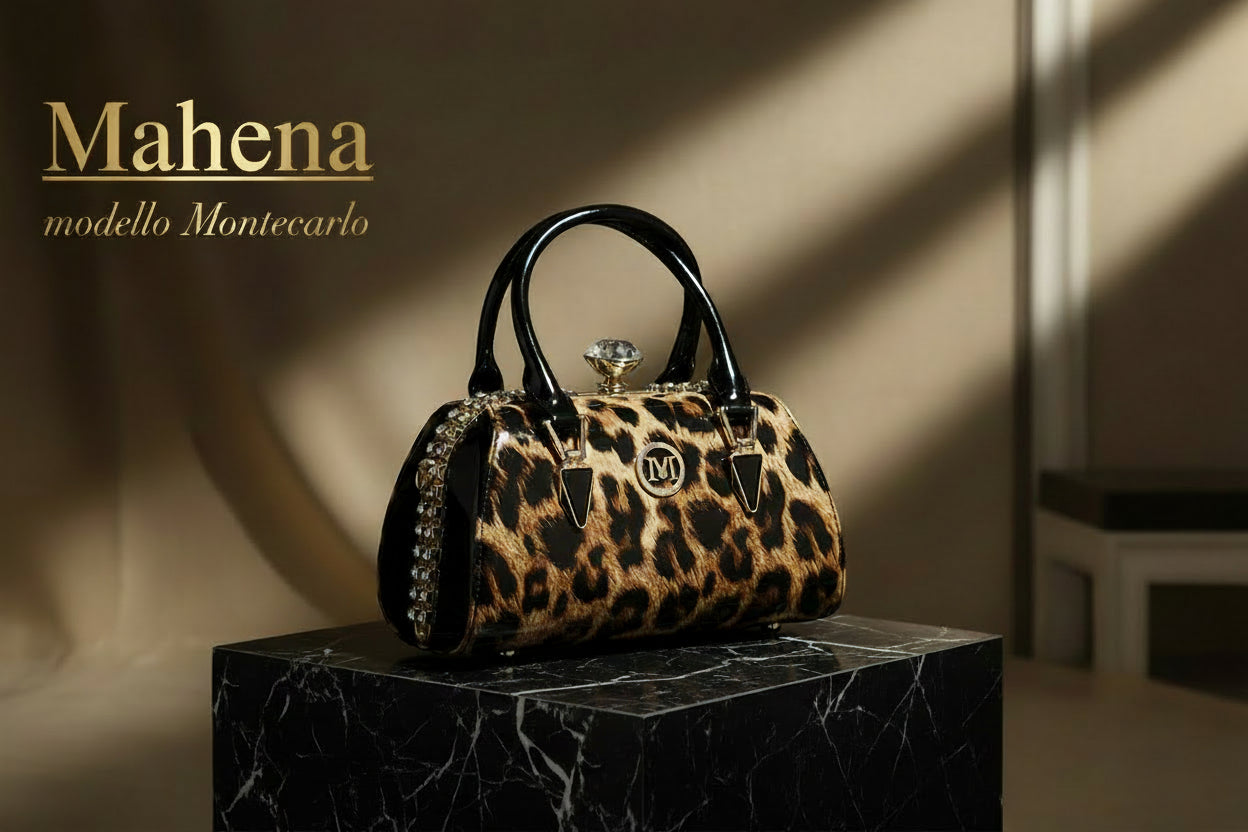 Borse di lusso in pelle sintetica verniciata dal design di lusso modello Montecarlo