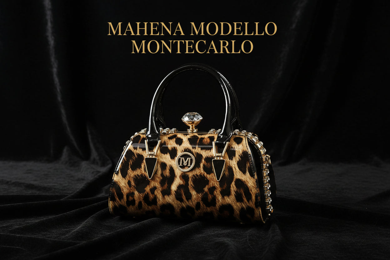 Borse di lusso in pelle sintetica verniciata dal design di lusso modello Montecarlo